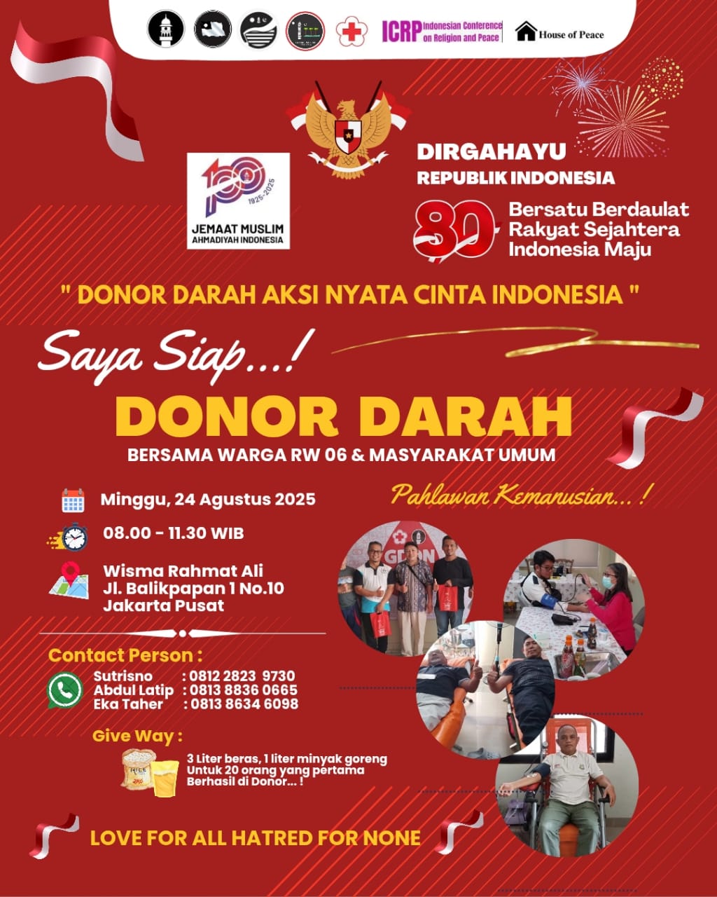 Pidato Musdah Mulia Donor Darah Aksi Nyata Cinta Indonesia
